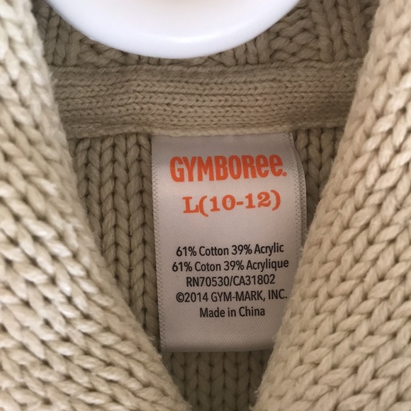 *️⃣ 2/$30 Gymboree size L cable knit sweater - Picture 3 of 11